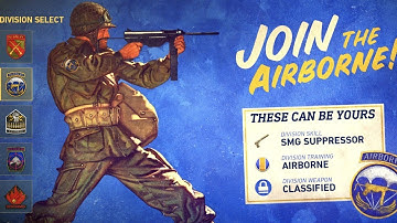 CALL OF DUTY WW2 ALL CLASSES DIVISION CUTSCENES GAMEPLAY