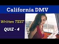 Driving Safety and Regulations Quiz