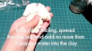 How to Deal with Crumbling Daiso Air Dry Clay