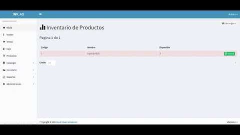 Sistema de inventario AD en PHP y MySQL