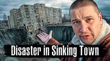 Disaster in sinking town: I drove through the town
