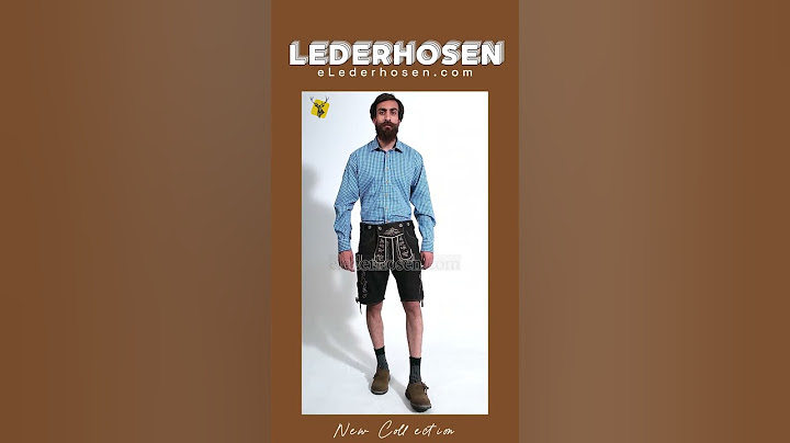 Want Authentic Lederhosen Style? Watch This Now!