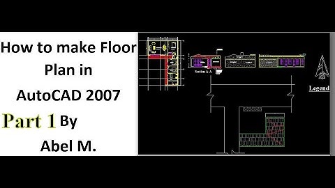 Part 1 Ground Floor Plan  Grid In AutoCad By Abel M