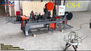 High capacity barbed wire machine CS-C