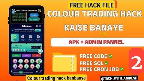 How To Make A Colour Prediction Game Hack Mod APK | Tech With Anikesh | #technology #gameplay #hack 