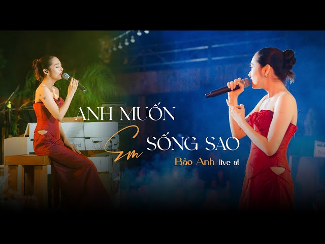 Anh Muốn Em Sống Sao - Bảo Anh live at | LA LUNA COFFEE HẠ LONG | ĐÊM NHẠC DƯỚI TRĂNG #2023 class=