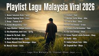 Playlist Lagu Malaysia Viral 2026 🎵 20 Slow Rock Nostalgia | Iklim, Exists, Ukays, Slam, Spoon