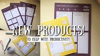 RELEASING NEW PRODUCTS! || two new planners for productivity