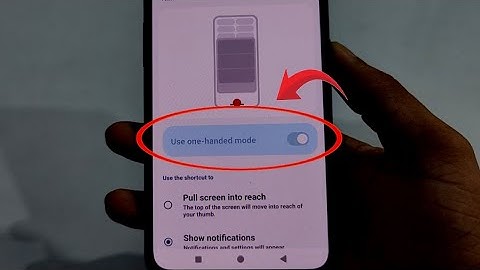 CMF Phone 2 Pro One Hand Mode Settings | How To turn on one hand mode?