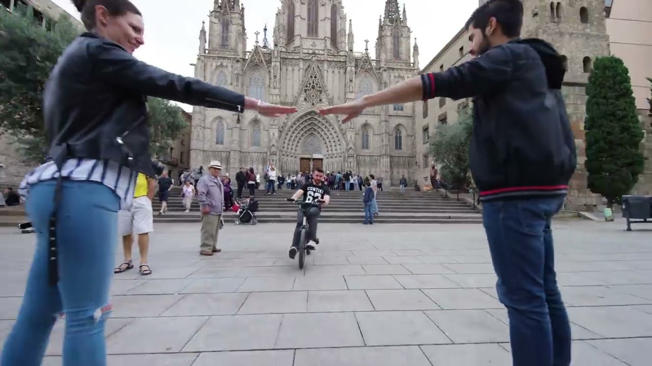 Video till Cykelparkour i Barcelona