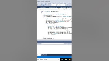 255 ASP .NET MVC - Create Ajax and Render data object in DataTables for Messages Tutorial Project