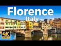 Florence, Italy Walking Tour 2021 (4k Ultra HD 60fps) – With Captions