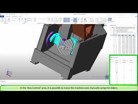 NCG CAM 5-Axis Machine Tool Simulation - NCG CAM 5-Axis Simulation Add-on Module