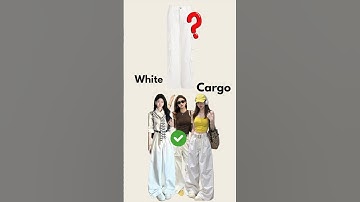 6 Better Ways to Wear White Cargo Pants #koreanfashion #stylingtips #ulzzangfashion #ulzzang