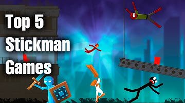 Top 5 Stickman Games Gameplay Video Android/iOS