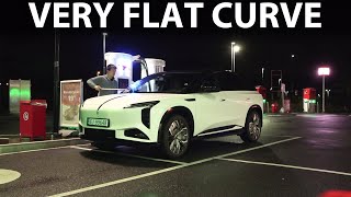 Hongqi E-HS7 charging test