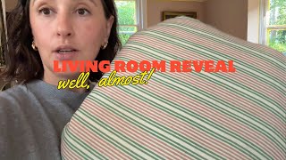Sneak Peek 👀 Living Room Reveal