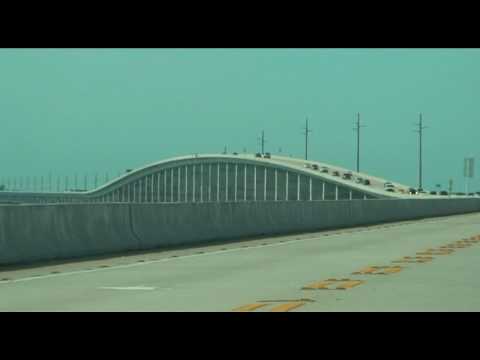 Scenic drive from Miami to Key West, Florida, USA