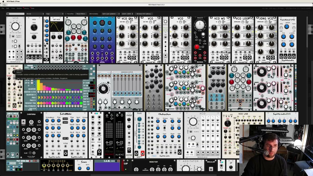 Moffenzeef VCV rack tutorial #17: Stargazer - YouTube