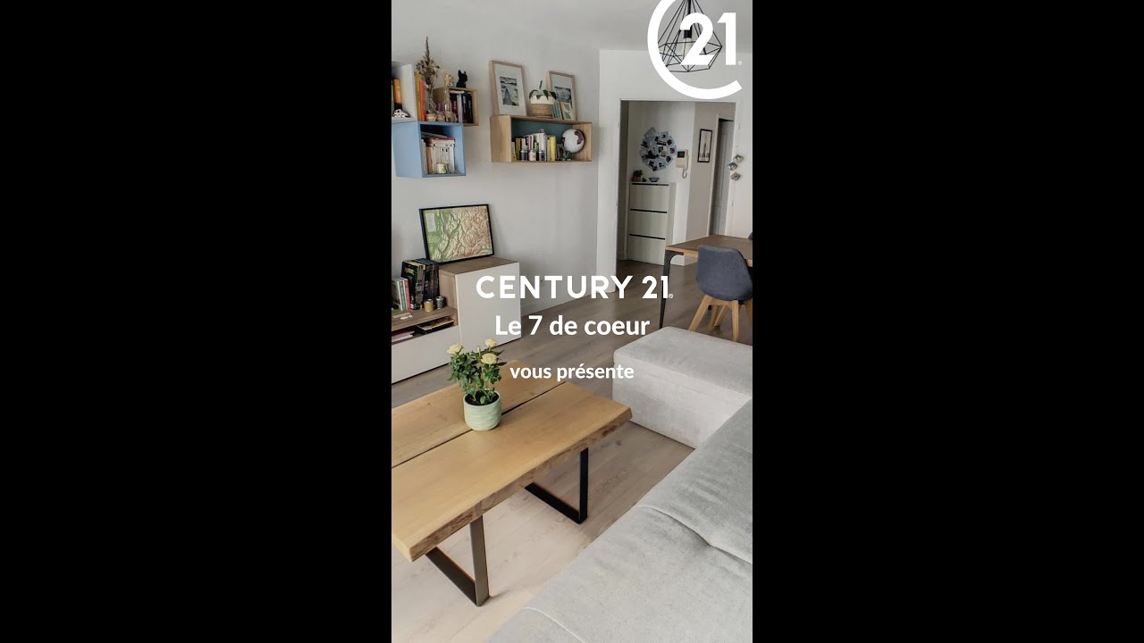 Présentation Appartement T3 de 69 m² -  Quartier Général Frère - CENTURY 21 Le 7 de Coeur