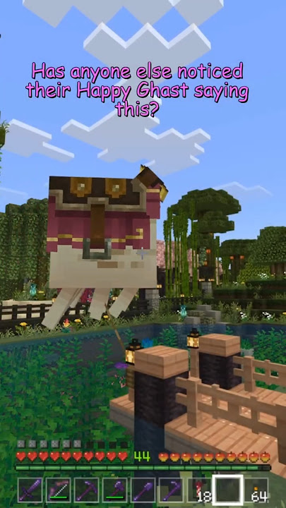 Do you hear what I hear?  #minecraft #minecraftbedrock #happyghast