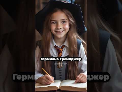 Герои Гарри Поттера созданные нейросетью по описанию! #гаррипоттер #фильмы