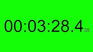 1 Hour Stopwatch Green Screen | 1 jam Stopwatch Green Screen - FREE USE