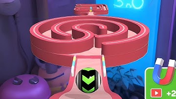 Sky Rolling Ball 3D Gameplay Speedrun Max All Levels 121