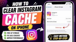 How to Clear Instagram Cache on iPhone | Free Up Storage Fast