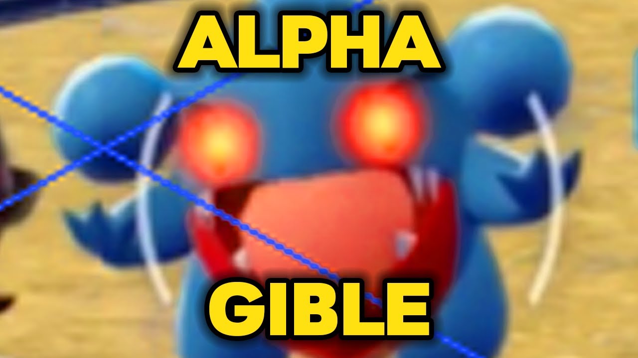 How to Catch ALPHA Gible in Pokemon Legends: Z-A! - YouTube