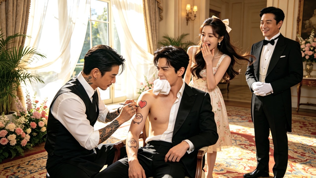 💕Demi membuat pacarnya bahagia, CEO yang dingin rela menahan sakit demi tato domba kecil! poster