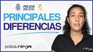 Diferencias entre Policía Local, Policía Nacional y Guardia Civil