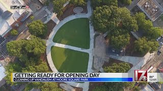 Raleigh's Moore Square Park prepares for grand re-opening