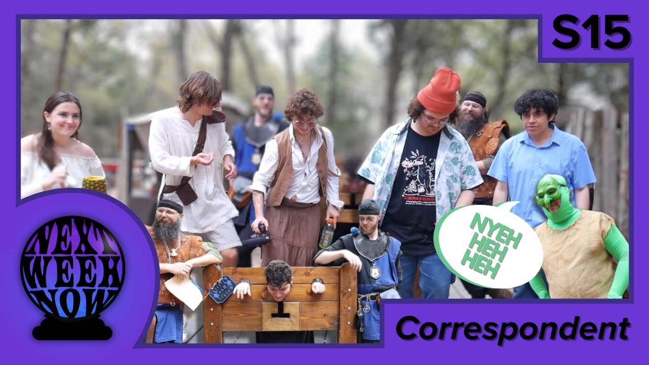 TAKING QUESTS AT THE REN FAIRE!? | Correspondent | S15E8