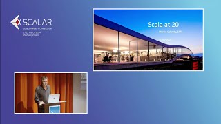 Martin Odersky SCALA HAS TURNED 20   Scalar Conference 2024