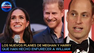 Los nuevos planes de Meghan Markle y el príncipe Harry que han hecho enfurecer a William