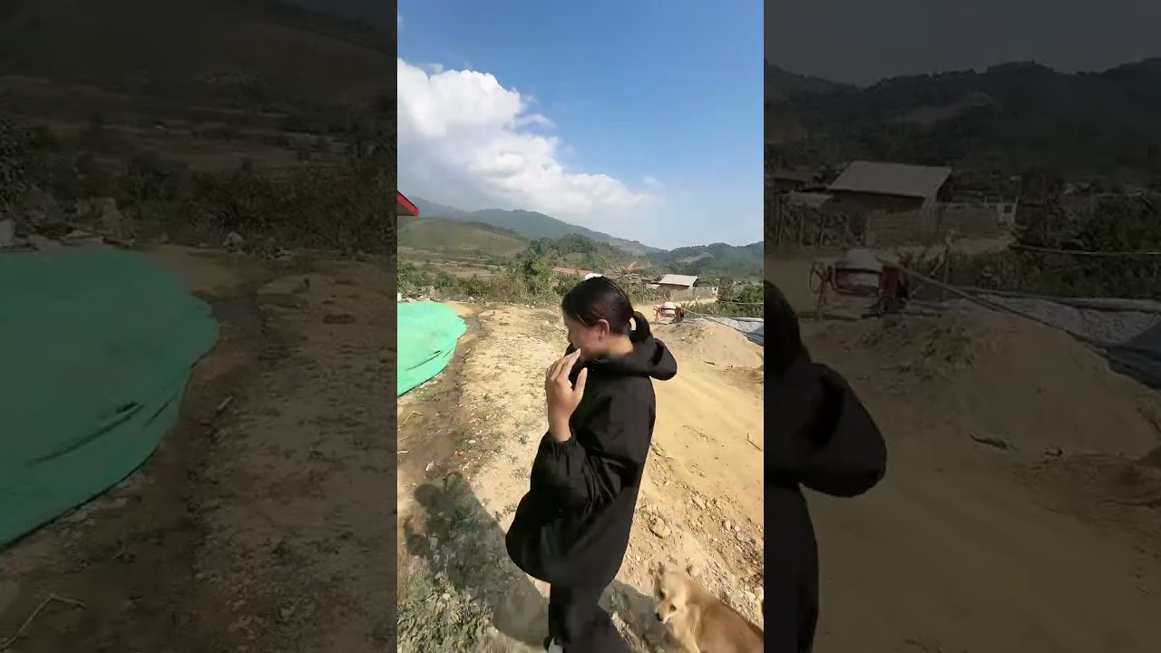 （1451）牛牛阿娜日常生活 给媳妇建房了快来看