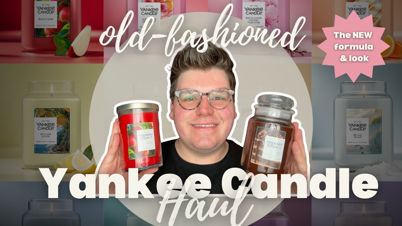 OLD FASHIONED YANKEE CANDLE HAUL THE NEW YANKEE CANDLE 2025