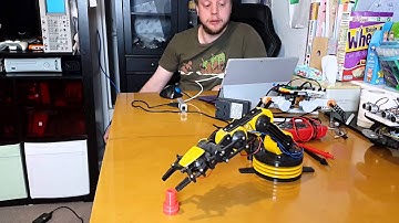 Controlling A Maplin usb Robot arm with Python on windows