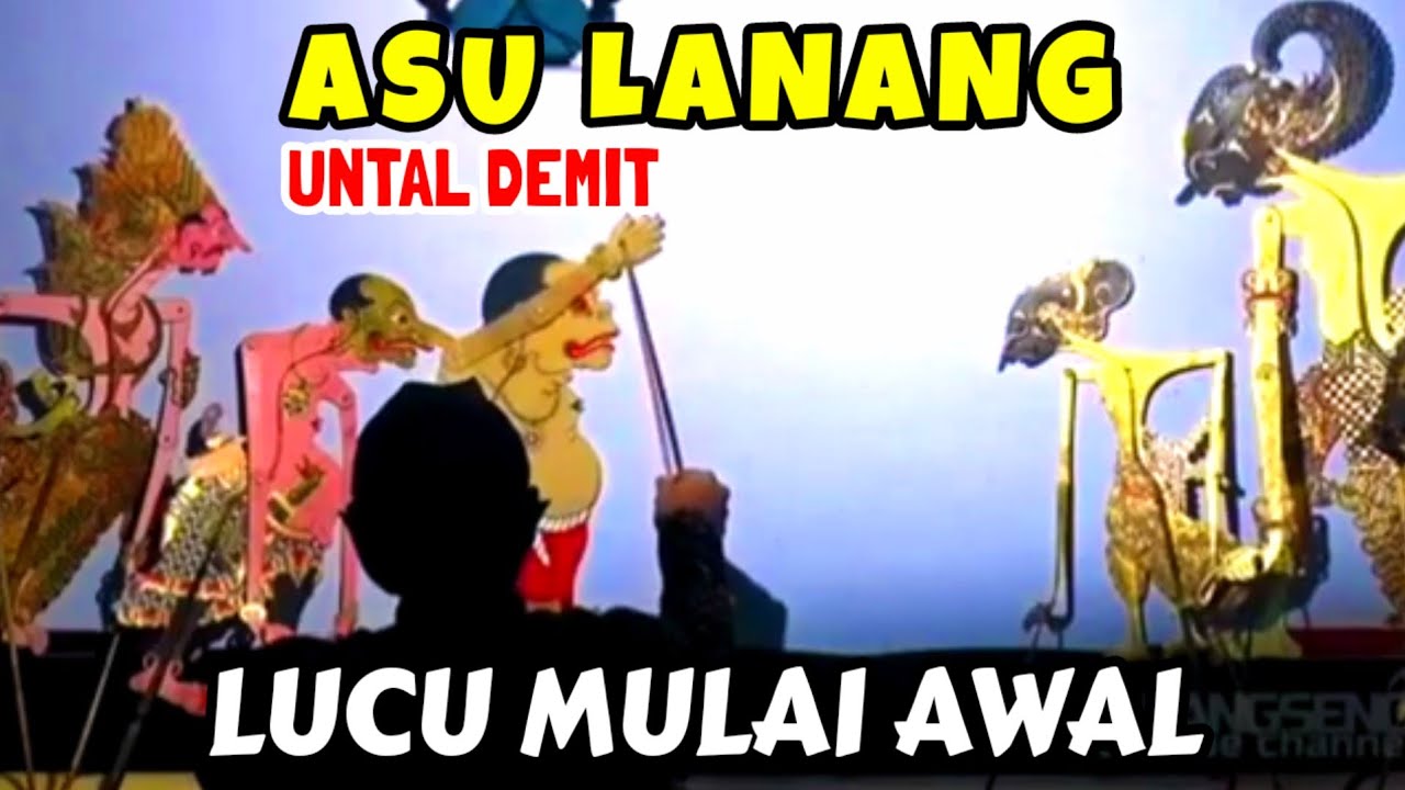 Wayang kulit lucu Dalang Seno Nugroho 