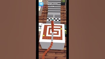 Gameplay top mobile games Relaxing n satisfying game iOS/ANDROID Stacky Dash  #shorts Level 2697