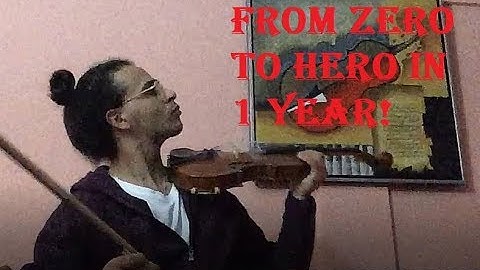 Violin Adult Beginner - 1 Year, 5 Months of Self-Learning Progress