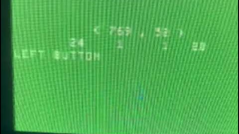 PS2 mouse Axis and Buttons