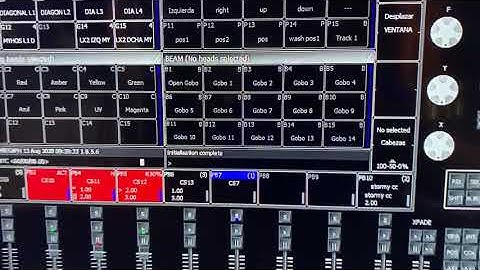 Timecode en español chamsys. Fácil fácil