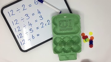 Division with counters - Maths Starters