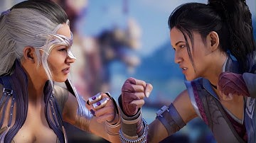 Mortal Kombat 1 - Sindel vs Li Mei | All Intro/Interaction Dialogues