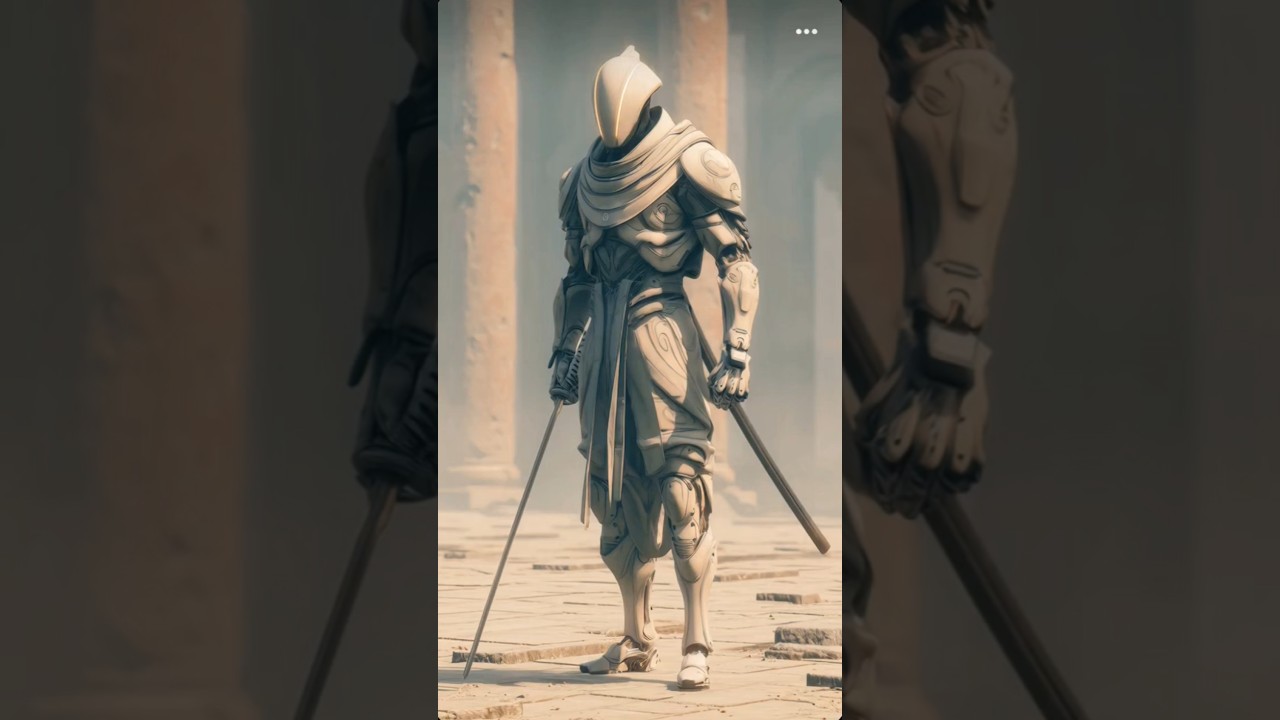 Starblade Ronin vs Void Swordmaster | Precision Sword Duel | Anime-Realism Sci-Fi Combat | Cinematic