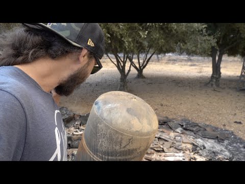 SURVEYING MY RANCH AFTER THE FIRE
