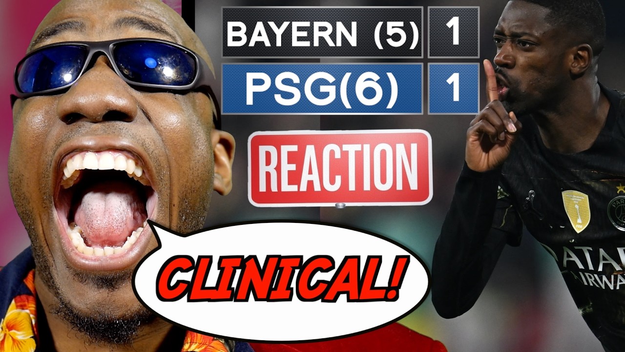 Bayern Munich PSG Post Match Analysis REACTION | Dembele and Khvicha are CLUTCH! | Champions League