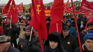 Выступление В.Соловейчика-Гражданские инициативы на митинге (08.02.2020 г.)TV Левый Фронт ЛЕНИНГРАД